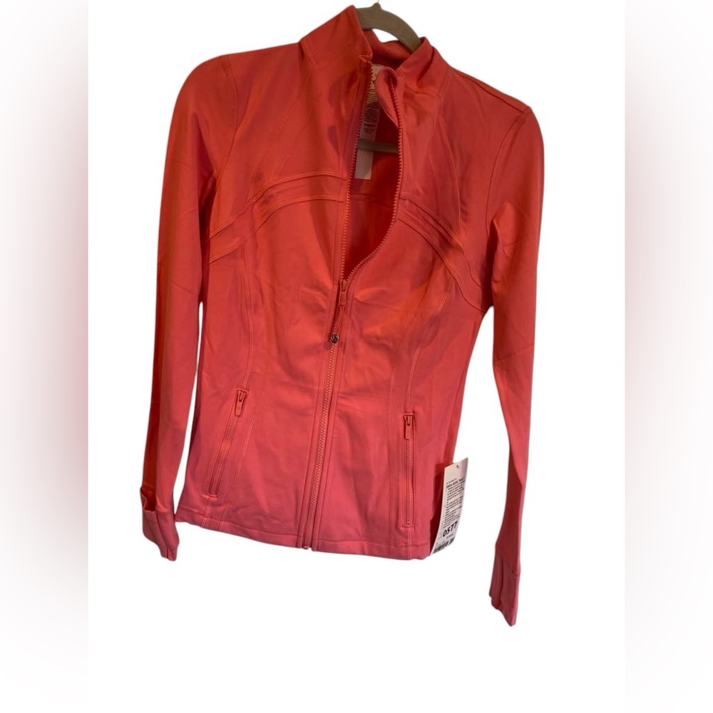 NWT Lululemon define jacket nulu SAKURA PINK Size 8